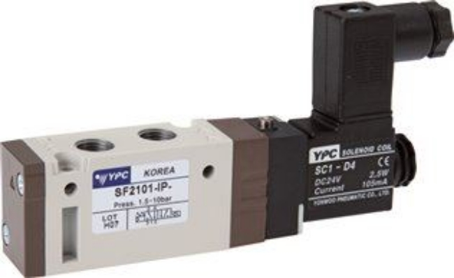 5/2-way solenoid valves G 1/8", Series SF2000