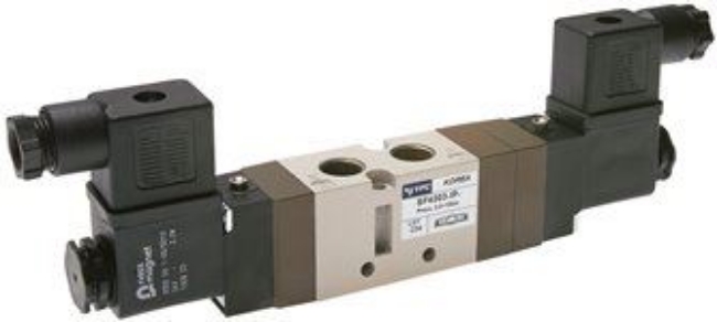 5/3-way solenoid valves G 1/4", Series SF4000