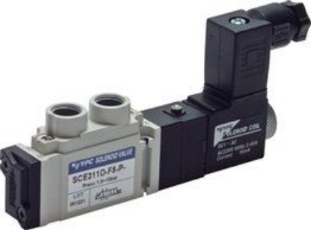 تصویر دسته بندی 5/2-way solenoid valves G 1/8", Series SCE300 (will be discontinued)