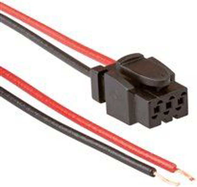 Connection lines, rectangular plug H