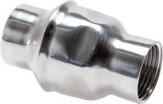 Stainless steel check valves, lightweight design, PN 16 (Eco-line) (will be discontinued)