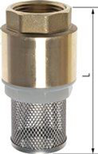 Foot valves of lightweight design