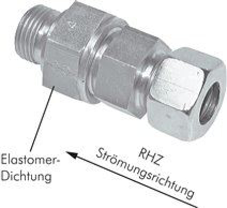 تصویر دسته بندی Check valves with cutting ring connection,  and up to 400 bar