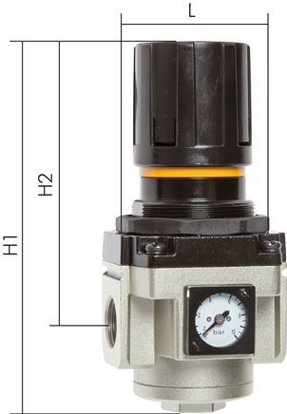 تصویر Eco-Line pressure regulator, G 1/4", incl. mounting brackets