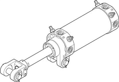 تصویر DW-80-50-Y (557904) Hinge cylinder