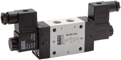 تصویر 3/2-way solenoid pulse valve, G 1/8", 230 V AC