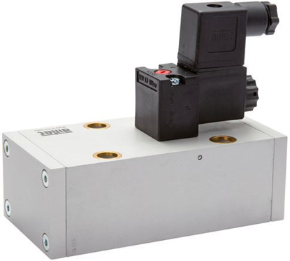 تصویر ISO valve (size 1), 5/2-way spring return, 230 V AC