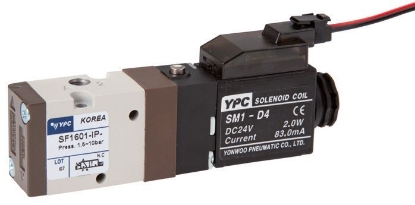 تصویر 3/2-way solenoid valve, M 5, open (NO), 24 V=