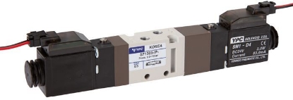 تصویر 5/3-way solenoid valve, M 5, Centre position closed, 24 V=