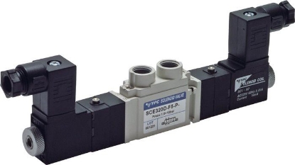 تصویر 5/2-way solenoid valve, G 1/8", pulse valve, 115 V AC