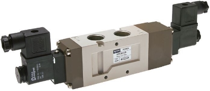 تصویر 5/3-way solenoid valve, G 1/2", Centre position closed, 24 V=