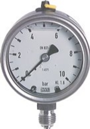 تصویر دسته بندی Glycerine pressure gauges vertical Ø 63 mm, stainless steel  - chemical, Class 1,6