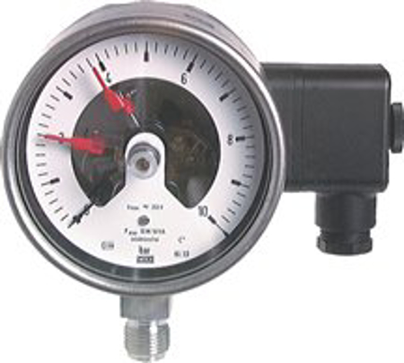 تصویر دسته بندی Stainless steel safety contact pressure gauge, vertical, Ø 100 mm-Class 1,0