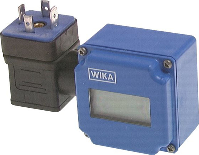Digital plug-in display for pressure gauge transducers (LCD)