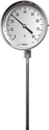 تصویر Bimetallic thermometer, vert-ical D100/-30 to +50°C/160mm