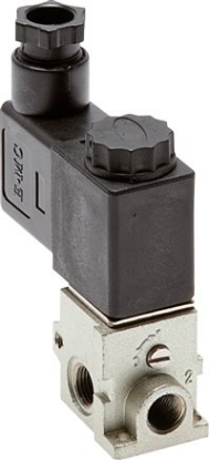 تصویر 3/2-way solenoid valve, G 1/8", closed (NC), 12 V=