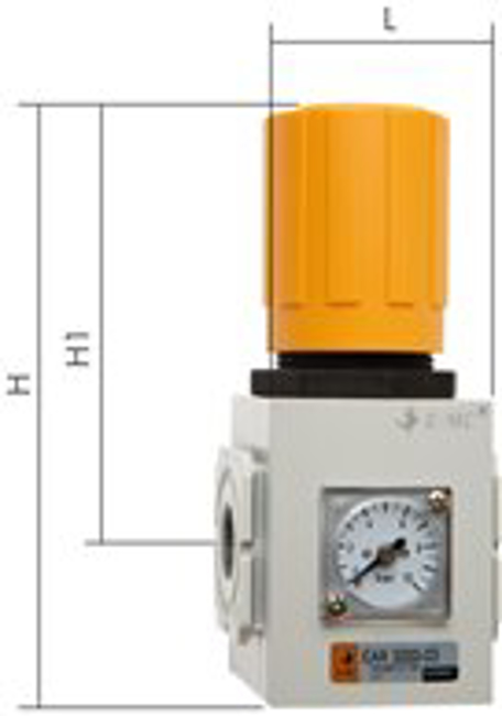 Pressure regulator - Eco-Line, up to 5300 l/min