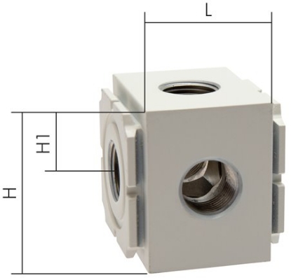 تصویر Eco-Line Verteiler, G 1/4", Eco-Line 2A